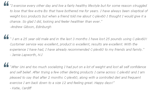 c-plex60 testimonials