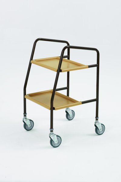 Adjustable Height Trolley With Plastic Trays Specifications Model RM22060